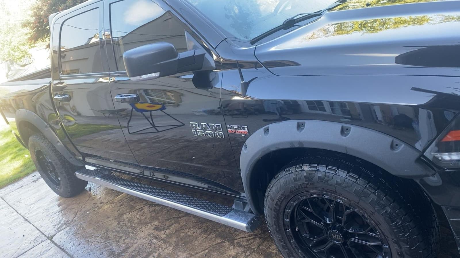 Interior clean during a mobile valet in Dublin